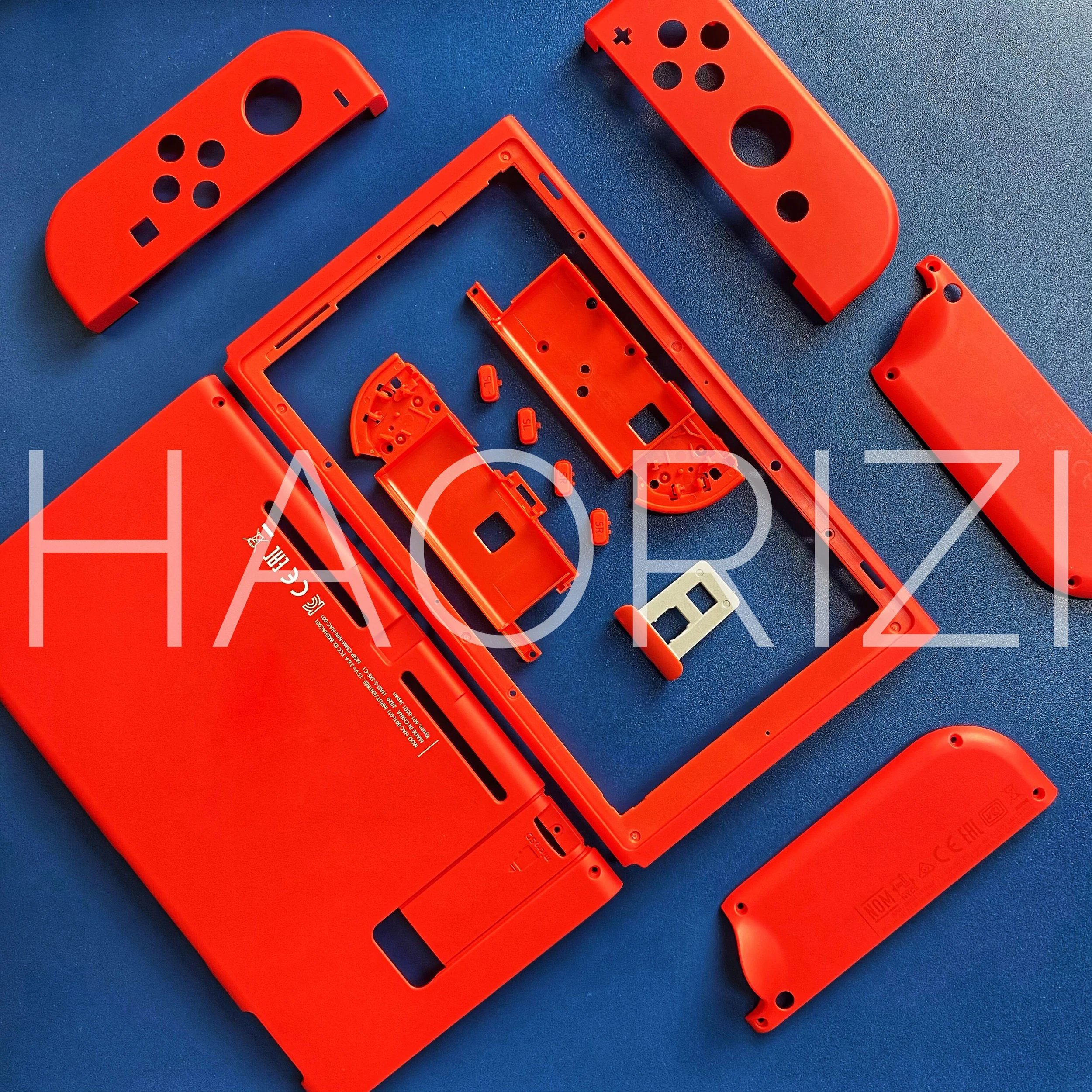 

Red NS Switch Replacement Housing Shell Cover for Nintend Switch NS NX Joy-Con Joycon Controller Shell Case Front Middle Frame