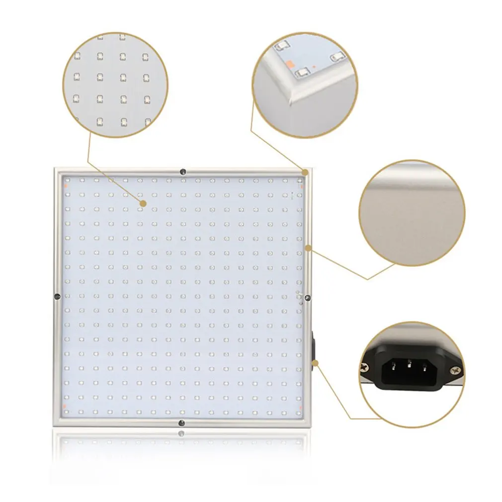 1200W 289 Led Head Grow Light Ac85-265V лампа для выращивания гидропонных комнатных растений лампа для теплицы