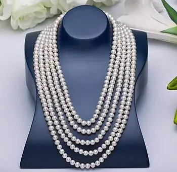 

charming 9-10mm tahitian black green baroque pearl necklace 68inch