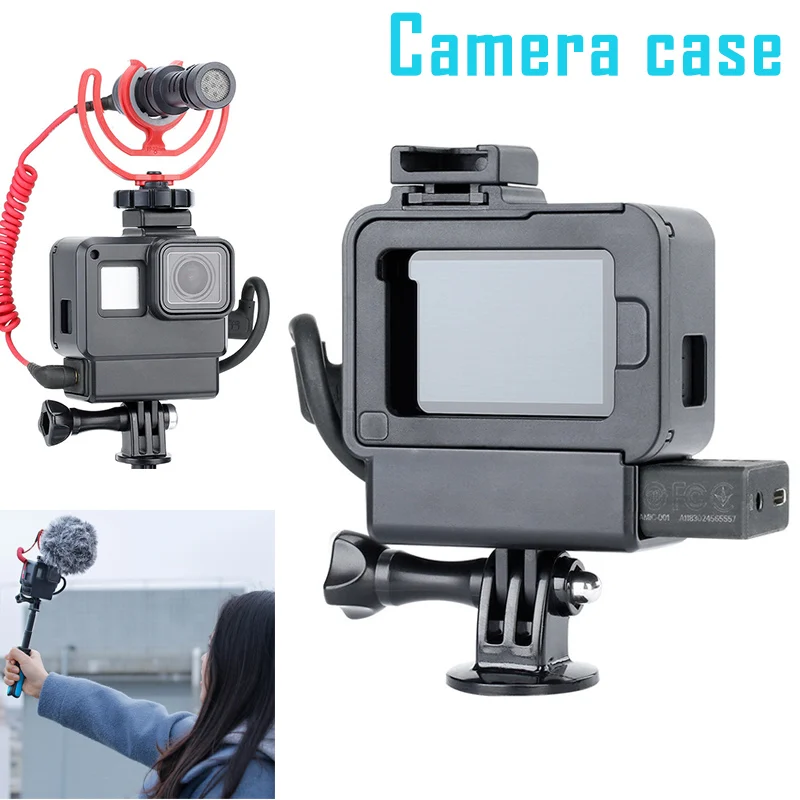 Чехол Корпус оболочка камеры защитный Vlogging рамка аксессуары для GoPro Hero 7 6 5 Hi 888