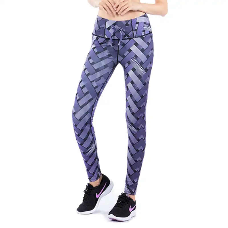 2019 writing printing leggings put hip elastic high waist legging breathable slim pants