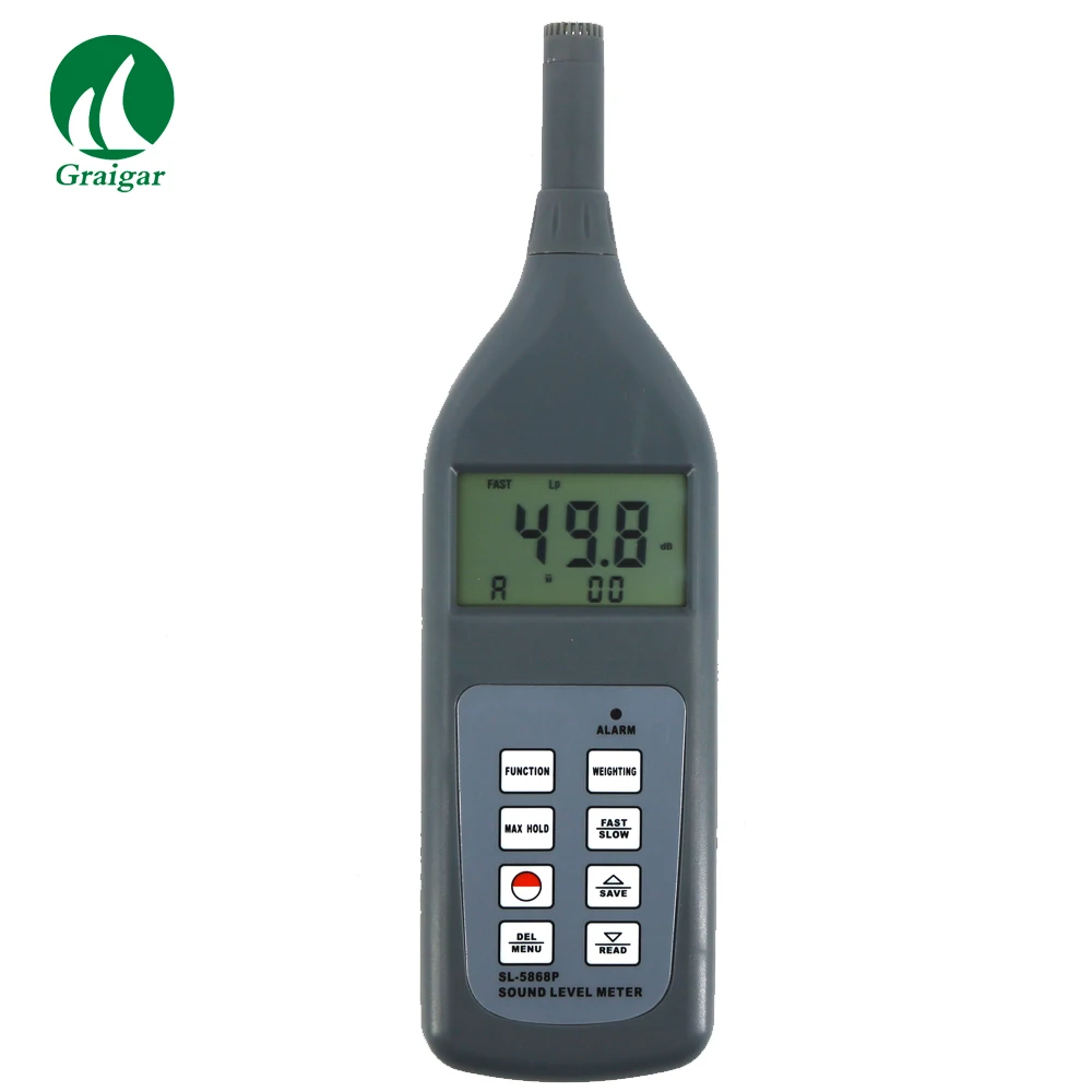 

Noise Tester SL5868P Multfunctional Sound Level Meter