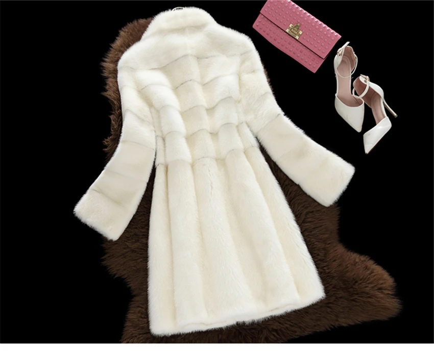 Women Luxury Brand Fur Coat Winter Women Long Faux Fur Coats Furry lady Fake Fur Coat Jacket High Quality abrigo pelo mujer