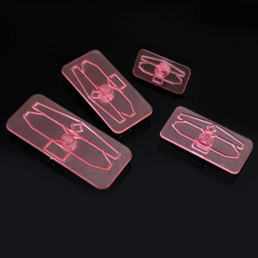 4Pcs Plastic Bowknot Bow Cookie Biscuit Cake Cutter Fondant Mold Sugarcraft Tool