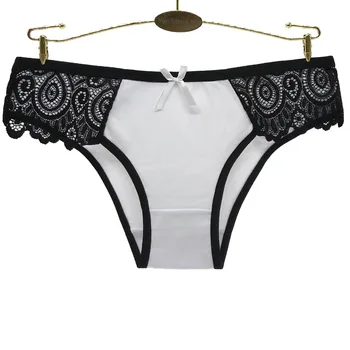 

M-XL cotton Panties Women Underwear new Panties Female Lingerie Sexy G-string Underpants Solid Color Pantys 89412