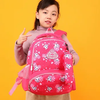 

Large Schoolbag Cute Student School Backpack Printed Waterproof Bagpack Primary School Book Bags For Teenage Girls Kids