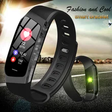 Smart Watch BINSSAW  Men Band Color LCD Screen Fitness Bracelet IP67 Waterproof Smart Band Heart Rate IOS Android Phone Watches