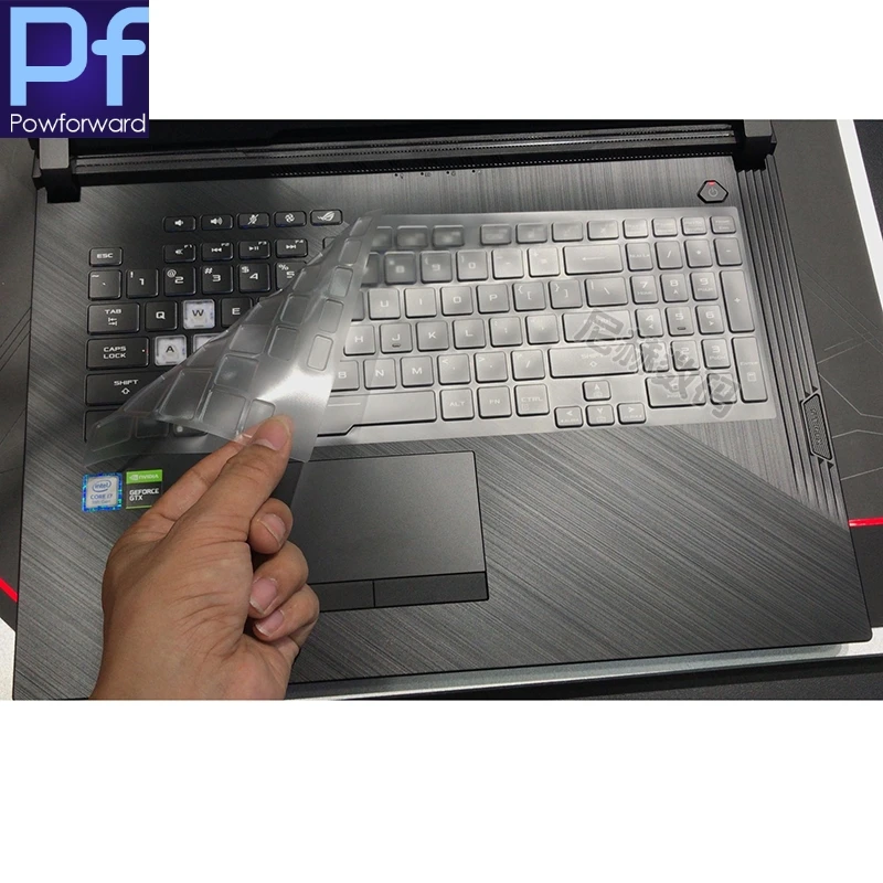 Прозрачный чехол для клавиатуры из ТПУ ASUS ROG Hero III Scar Strix G731GW G731GT G731GU G 731 GW GT GU