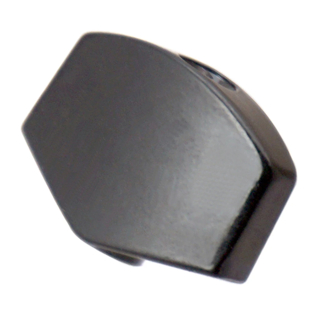 Electric/Acoustic Guitar Metal Tuner Tuning Pegs Large Button Cap 6pcs/Pack