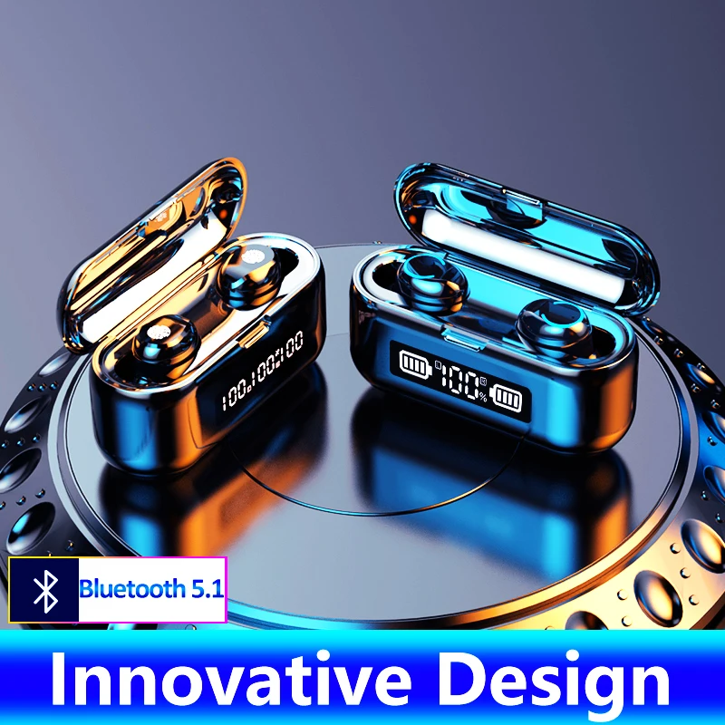 DREAMNICE новые F9 беспроводные наушники Bluetooth 5 0 водонепроницаемые