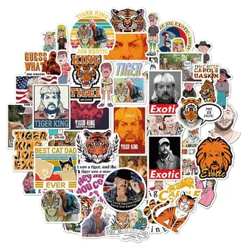 

Tiger King Mack America Exotic Again Free Joe Exotic Stickers For Motorcycle Car Luggage Laptop Bicycle Fridge Skateboard