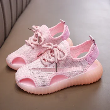 

Children Sport Sandals Summer New Fashion Breathable Kids Boys Net Shoes Sandals Girls Anti-Slippery Sneakers Baby Toddler Shoes