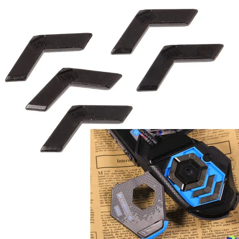 logitech mouse weight block 5 Pcs/Pack counter weight weighting block for Logitech G502 genuine weight block