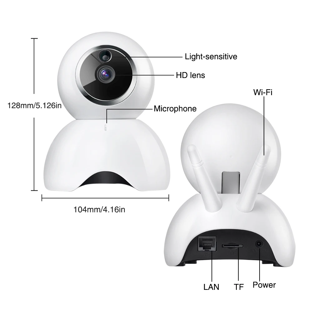 IP камера eWeLink Smart IOT HD видеокамера регулируемый просмотр от мобильный телефон