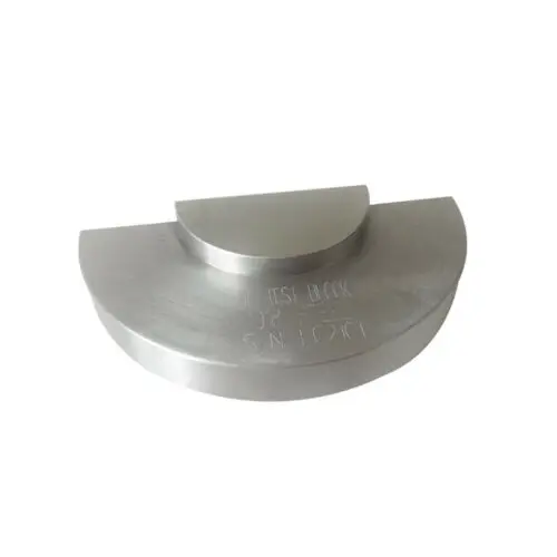 AWS Type DC Calibration Block for Shear Wave Transducer