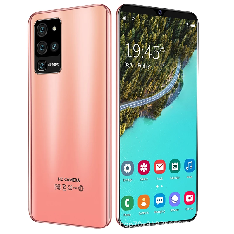 Mobile Phone Android s20 plus Smart Unlock Face ID