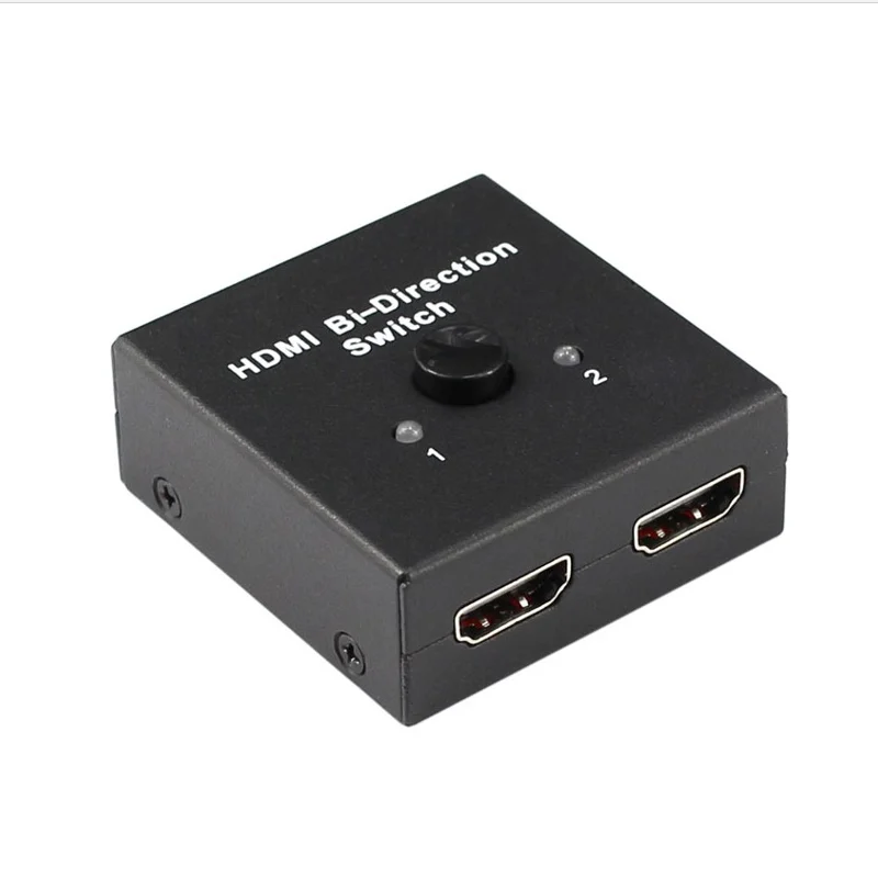 

Free shipping Bi-Directional 4K HDMI Switch Splitter selector Box Switcher Hub 2x1 or 1x2