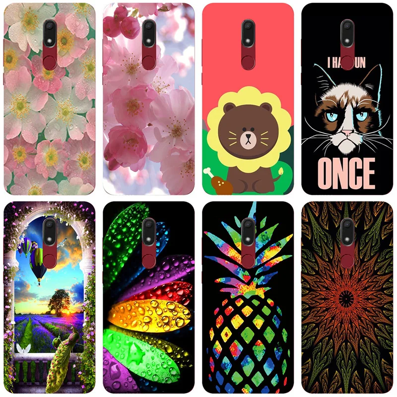 

Silicone Printed phone Case for BQ BQ-5700L Space X cases soft TPU Phone Back cover full 360 Protective shell new design bag