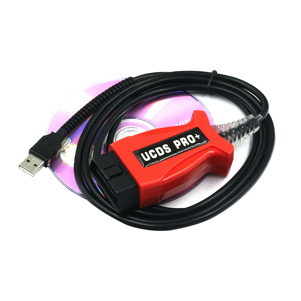 Профессиональный Диагностический кабель для Ford UCDS PRO + OBD2 v1.27 001 с 35 токенами