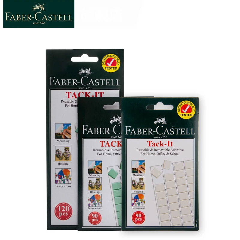 Faber Castell 187092 Double-Sided Argilla Nailless Argilla Photo Wall Adesivo Traceless Poster Colla Due Lati Colla Del Nastro Adesivo