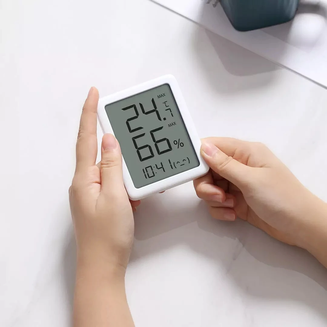 Xiaomi Youpin MMC Thermometer Screen LCD Large Digital display Thermometer Hygrometer Temperature Humidity Sensor