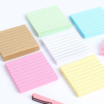 

Memo Pad Sticky Notes Writing Loose Leaf Pages Diy Notebook Notepad Colored N Times Sticky Sticker Paper Office Stationery