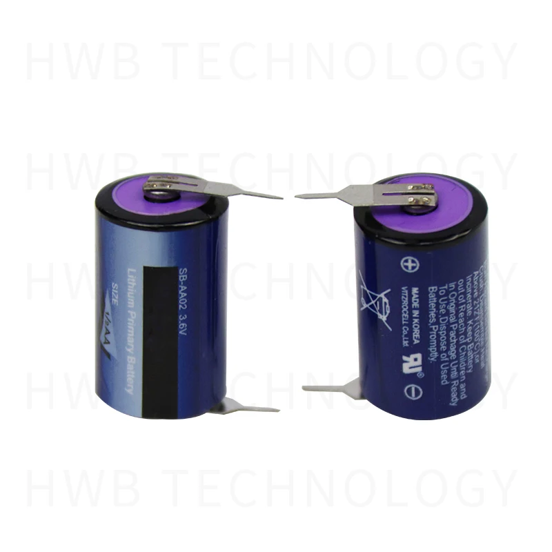 5 шт. высокое качество Корея Tekcell SB AA02 3 6 В LS14250 ER14250 литиевая батарея аа С припоем