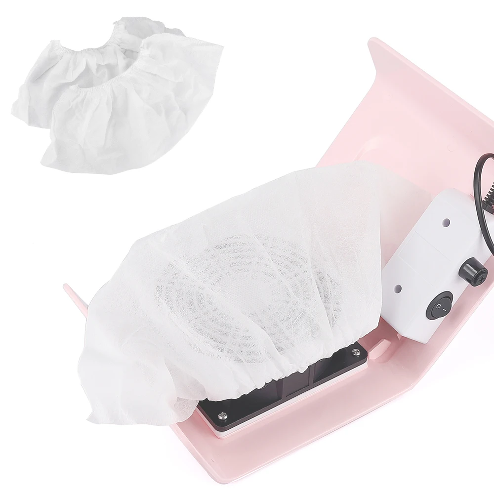 1PC Replacement White Non-woven Nail Dust Bag Use For Nail Art Dust Suction Collector Washable Nail Dust Collector Packs