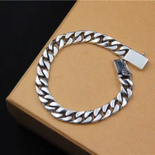 Серебряные модные ювелирные изделия, индивидуальные пары, снова на тайском серебряном браслете с японской вишней, новые серебряные цепочки