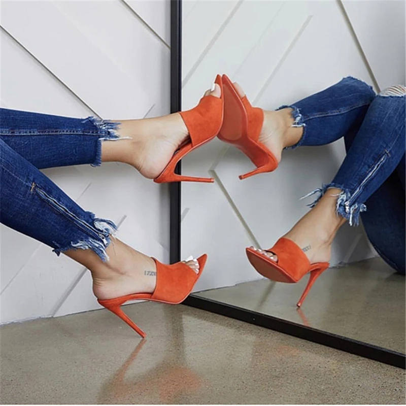 Sexy high heel mules Clearance