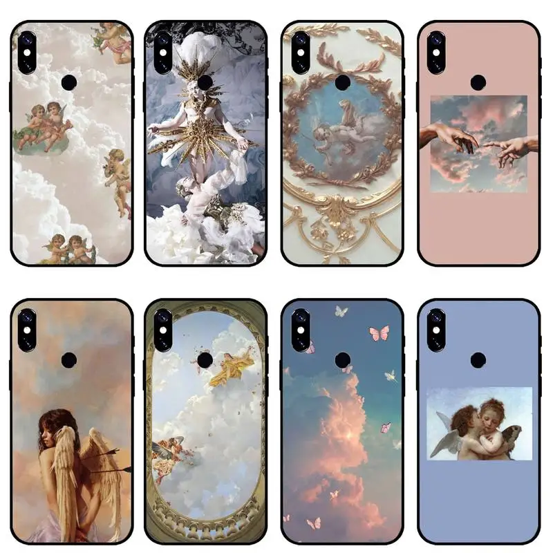 

Renaissance Angel Phone Case For Xiaomi Redmi 7 9t a3Pro 9se k20 mi8 max3 lite 9 note 8 9s 10 pro