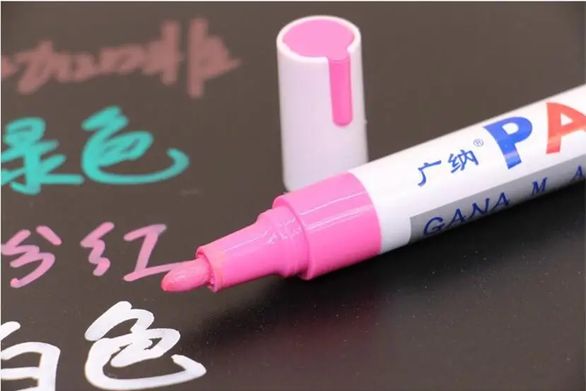 Pink Многоцветная водостойкая ручка Marke, альбом, граффити, ручка, сенсорная ручка, офисные школьные принадлежности, маркерные ручки, сделай сам - Цвет: Pink