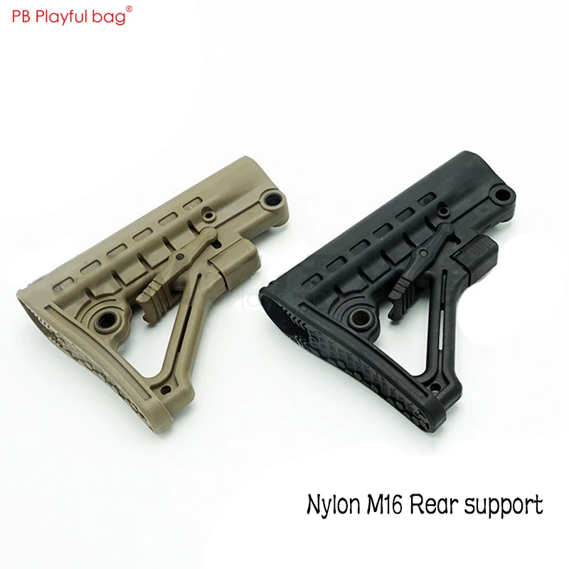 Открытый CS детали для игрушек модификация M16 нейлон задний/задний кронштейн BD556 Jinming 8/9 HK416 TTM водяной строительный игрушечный пистолет KD53