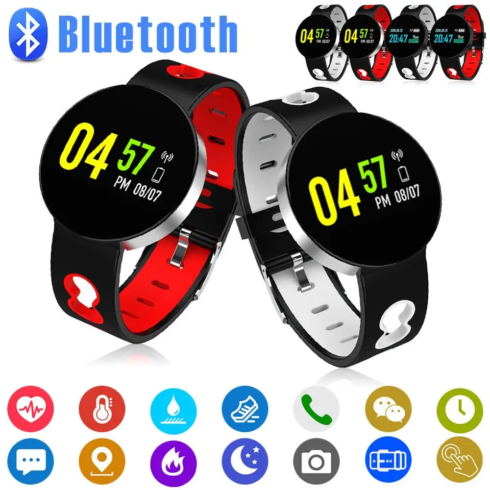 Touch Screen X1 Smart Watch Men Women Alloy Case IP68 Waterproof Heart Rate Monitor 30 Days Long Time Standby Smart Bracelet