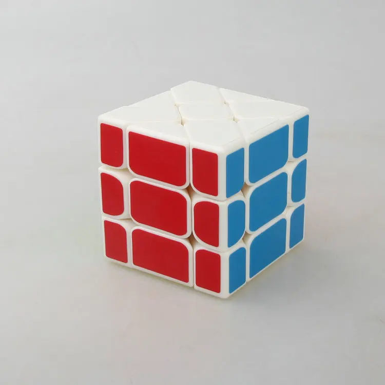 Подходит для [Rubik's Cube White] YJ 3-Order трансформация белого фона сдвиг края