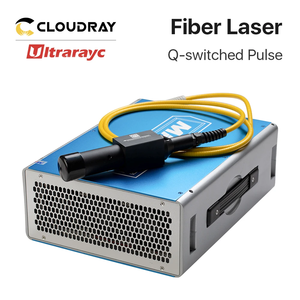 Ultrarayc Max Q switched импульсный волоконный лазерный источник 20 Вт 50 с 1064нм