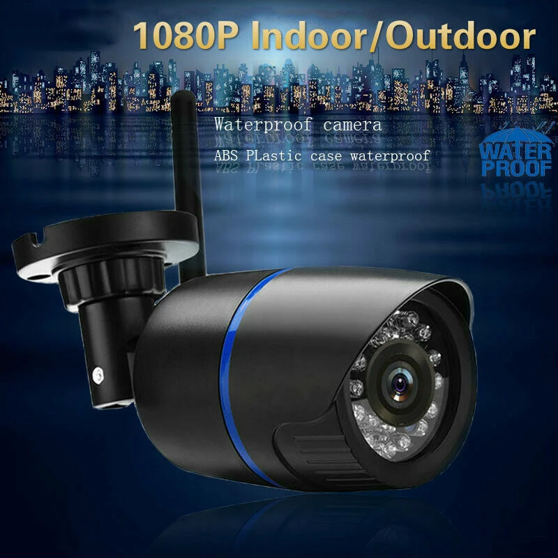

Wifi Wired Mode Camera Monitor 12V 1A Outdoor Infrared For IOS Android Mobile Video Surveillance Yoosee Built-in Card