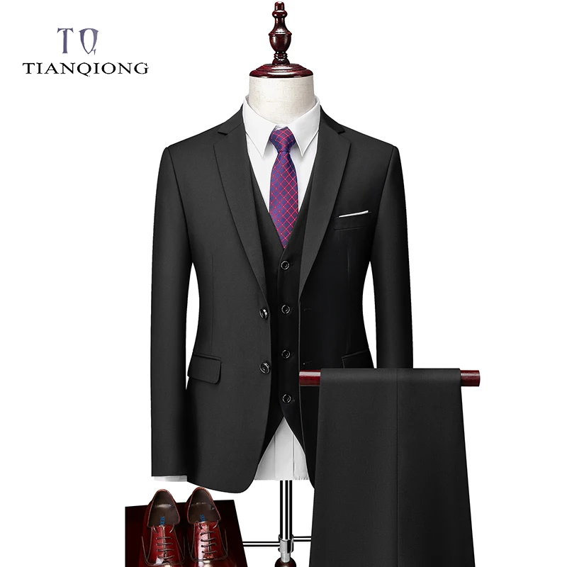Men-Suit-2020-Spring-and-Autumn-High-Quality-Custom-Business-Suit-Three ...