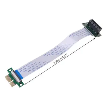 

PCI-E PCI Express 36Pin 1X Extender FPC Extension Cable Gold-Plated Connector