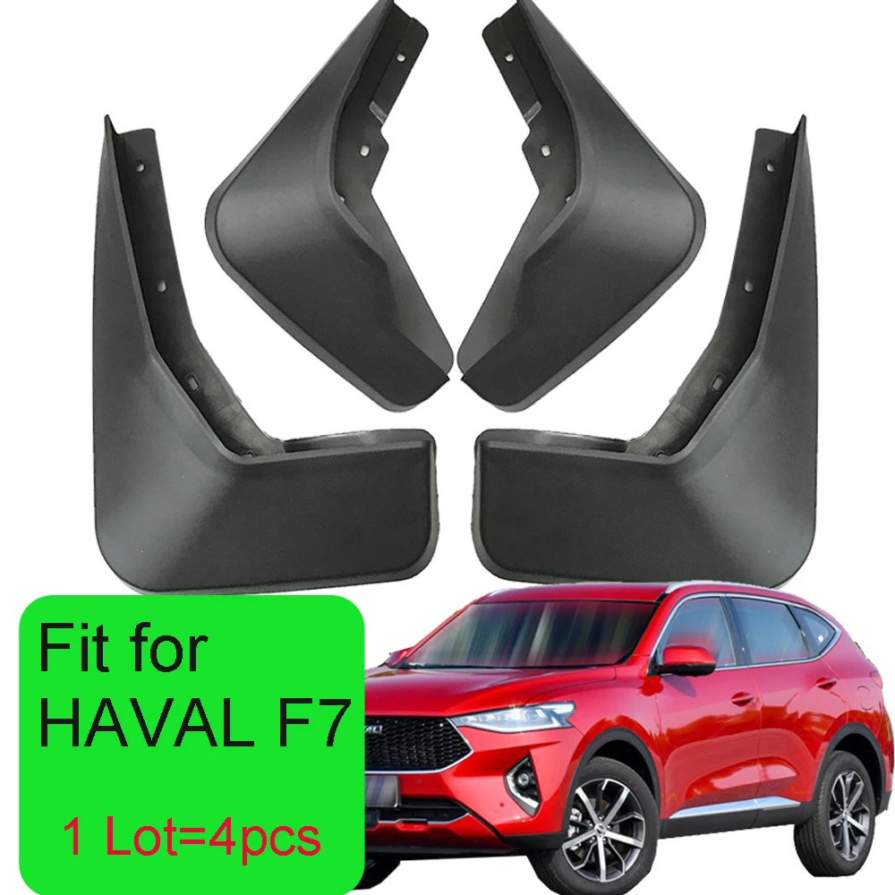 

4pcs Car Mud Flaps for GreatWall Haval F7 F7x 2019-2020 Mudguards Splash Guards Fender Mudflaps Vehicle Accessories Front Rear