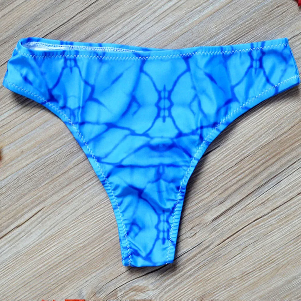 Sexy Woman Bikini Printed Bathing Bathing Beach Wear Swimming Bikini Bottoms Beachwear 2020 Girls Beach Bathing Suit Swimwear S-