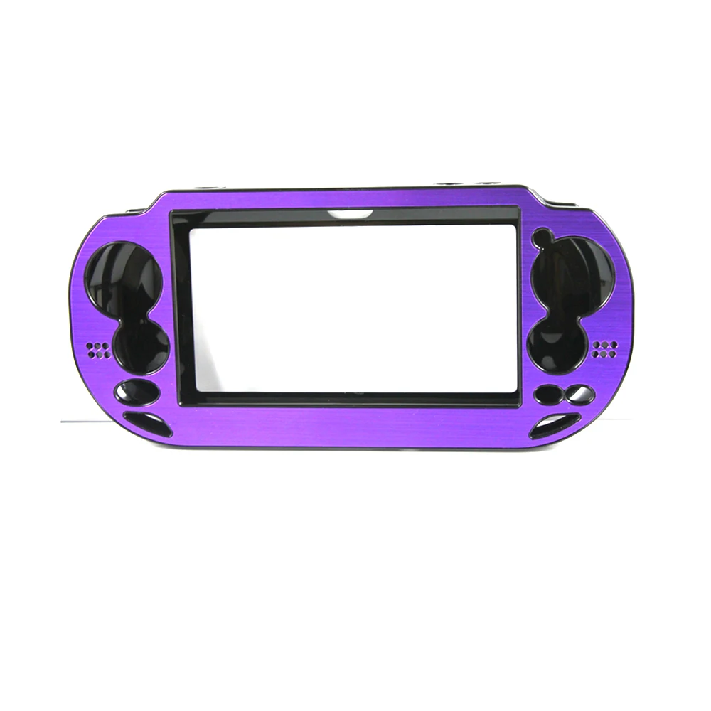 Purple Чехол для игровой консоли, алюминиевый чехол, чехол для геймпада для sony playstation psp Vita 1000, игровые аксессуары - Color: Purple