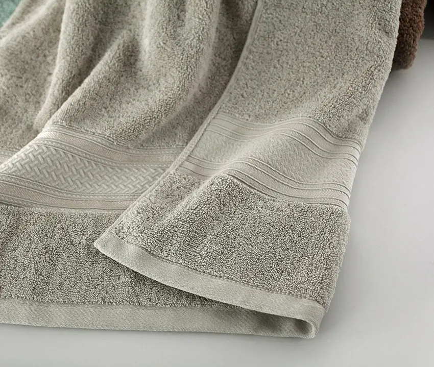 Egyptian Cotton Bath Towels Super absorbent bathroom for home Hotel 650g beach towels for adults Shower 70*140cm Terry towels 6