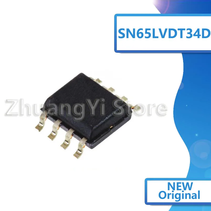1pcs/lot SN65LVDT34D 65LVDT34D SOIC-8 Receiver Brand New Original | Электронные компоненты и принадлежности