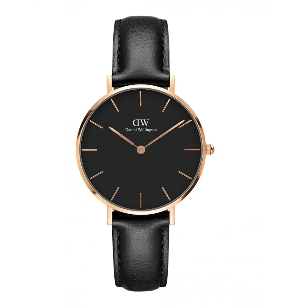 Часы DANIEL WELLINGTON SHEFFIELD из кожи черного цвета|Блюдца и тарелки| |