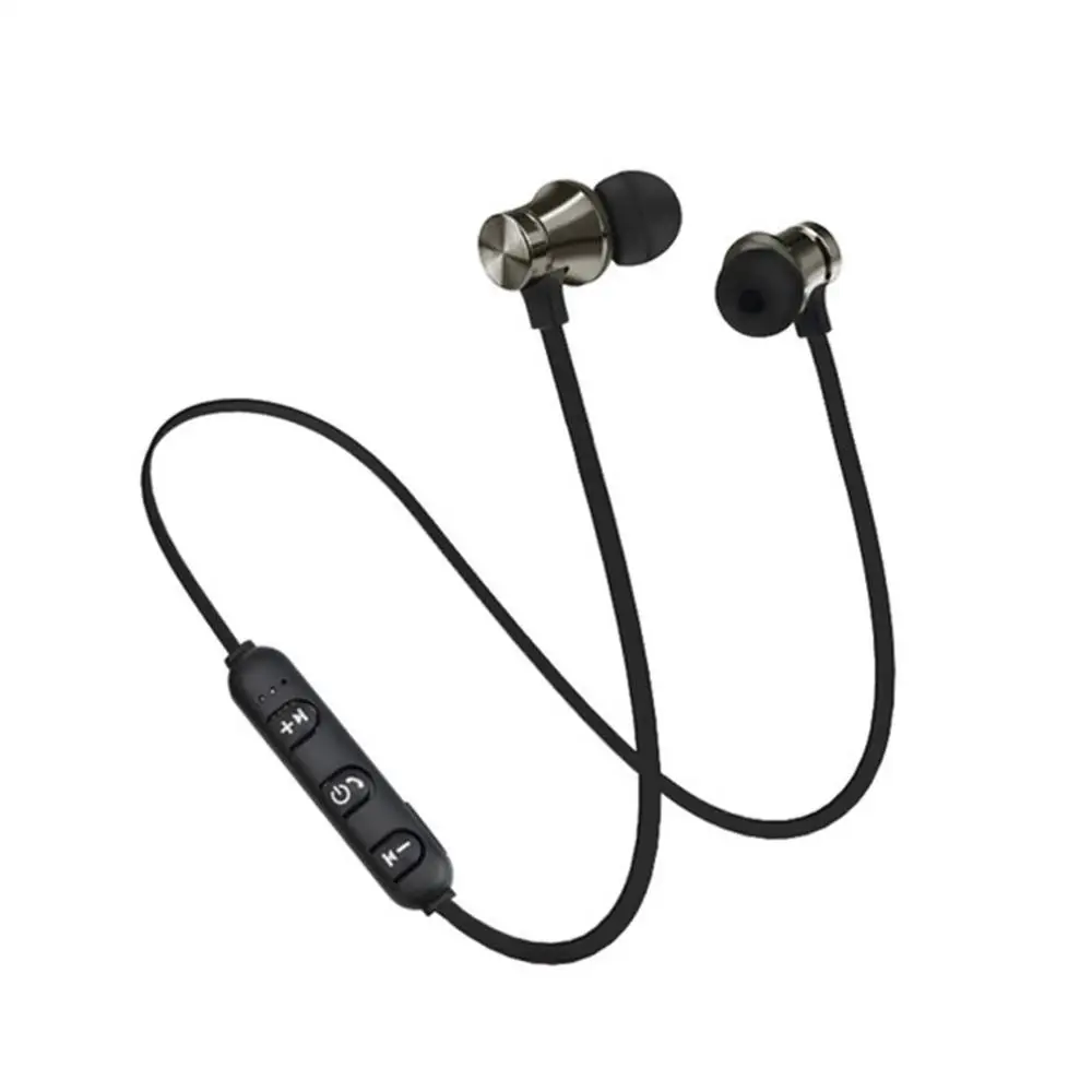 Бежевый Наушники XT11 спортивные Bluetooth наушники Магнитные Смарт стерео Bluetooth 4,2 Прямая поставка - Цвет: Бежевый