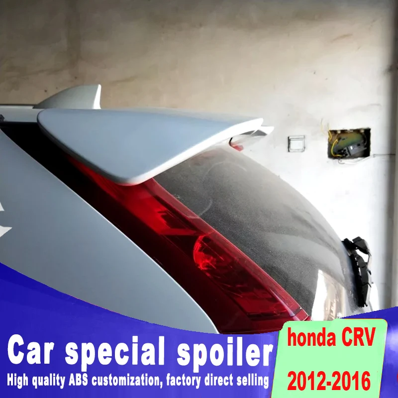 Новый дизайнерский спойлер для Honda CRV CR V прочная Лента стабильный из АБС пластика