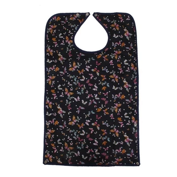 

Waterproof Adult Mealtime Bib Protector Aid - Butterfly