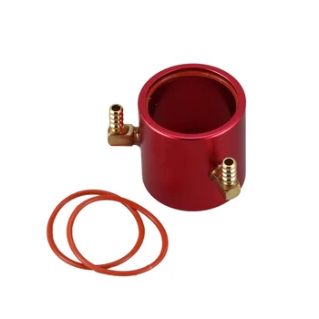 

Aluminum 24mm RC Boat Motor Water Cooling Jacket with Inlet & Outlet Fittings Heatsink for 2435/2440 Brushless Motor Models