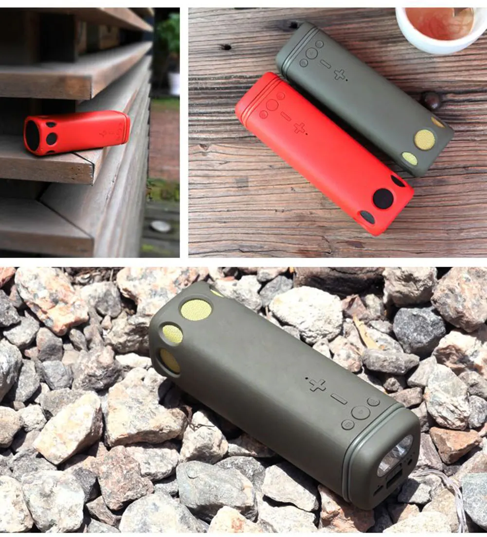 ar livre power bank estéreo sem fio